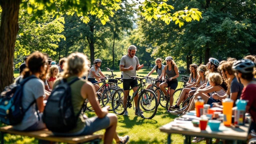 fostering cycling community together